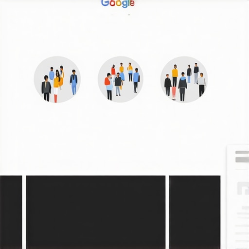 GMB dashboard displaying local search rankings and insights