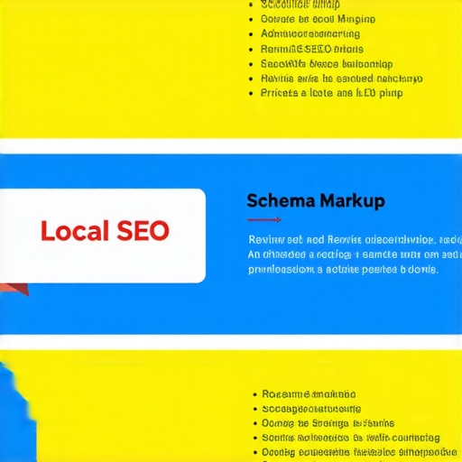 Infographic illustrating sophisticated local SEO techniques for Irvine businesses to enhance Google Maps visibility