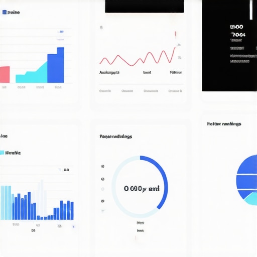 Screenshot of local SEO analytics dashboard with Irvine rankings