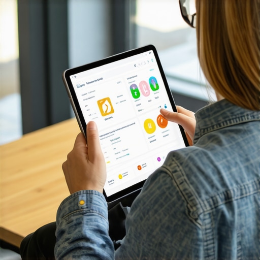 Advanced Local SEO Strategies in Irvine Irvine business owner reviewing SEO metrics on tablet