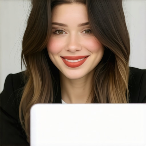 Local SEO Setup in Irvine Business owner updating Google My Business profile for local voice search optimization