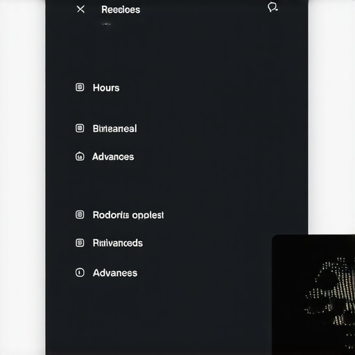 Google My Business dashboard highlighting hours and advanced call settings